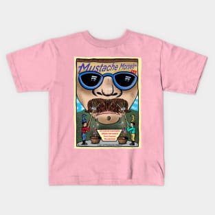 Pukey Products 17 “Mustache Morsels” Kids T-Shirt